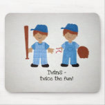 Twins - twice the fun! mouse pads