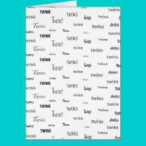 Twins Twins Twins cards by Scrappintwins Twins Twins Twins cards