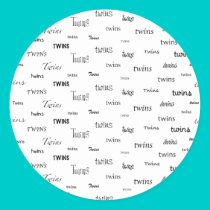 Twins Twins Twins stickers by Scrappintwins Twins Twins Twins stickers