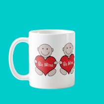 Twins Valentine Graphic mugs