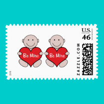 Twins Valentine Graphic stamps