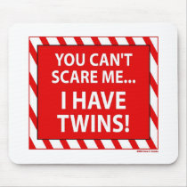 TwinsScareMousepad by dcasscom TwinsScareMousepad