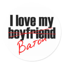 Twirl : I love my Baton Stickers