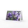 Twirl Iris Photo Greeting Card