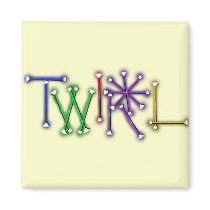 Twirl magnets by tshirtmeshirt Twirl magnets