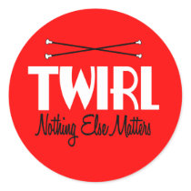 Twirl Round Stickers