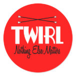 Twirl Round Stickers