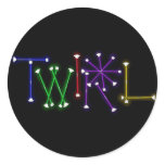 Twirl Stickers