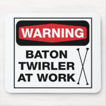 Twirler at Work Mouse Pads