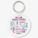 Twirler Collage keychains by DanceTwirlObsessions Twirler Collage keychains