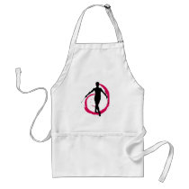 TWIRLER SWIRL PINK/BLACK APRON