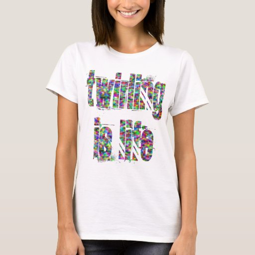 Twirling Is Life Ladies Baby Doll Tshirt Zazzle