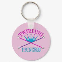 Twirling Princess keychains