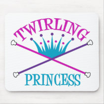 Twirling Princess Mouse Pads