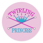 Twirling Princess Sticker