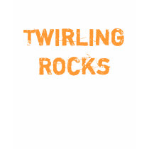 Twirling Rocks t-shirts