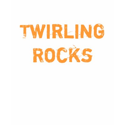 Twirling Rocks T Shirts by bamawilson