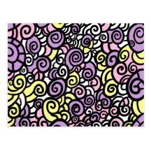 Twirls Post Cards