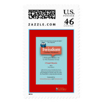 Twisdom Book Cover U.S. Postage Stamps