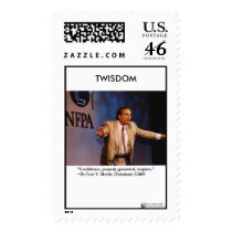 Twisdom "Confidence Inspires" US Postage Stamp
