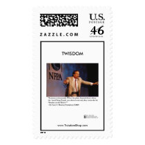 Twisdom Real US Postage Stamp W/Lemonade Quote