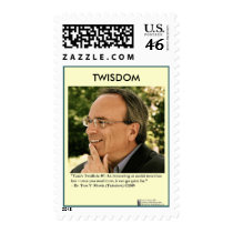 Twisdom Tweet Has Feet U.S. Postage Stamps by tomvmorris Twisdom Tweet Has Feet U.S. Postage Stamps