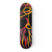 Twist of Fire skateboards by tashastees Twist of Fire skateboards