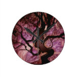 Twist Round Wall Clock