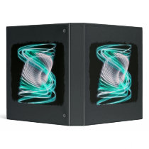 Twisted 1 Aqua Blue binders