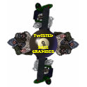 TWISTED 8BALL GRAPHICS SHOPKEEPER T t-shirts by twistedgem71 TWISTED 8BALL GRAPHICS SHOPKEEPER T t-shirts