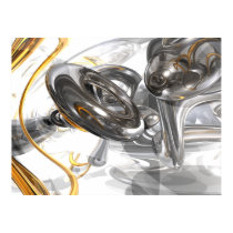 Twisted Abstract Poster posters