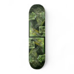Twisted Balance Abstract Art Skateboard