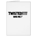 Twisted cards