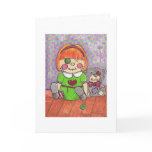 Twisted Christmas-Misfit Dolls Greeting Card