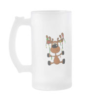 Twisted Christmas Moose mugs