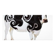 Twisted Cow Design Photo Cards