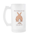 Twisted Easter Bunny Beer Stein Coffee Mugs