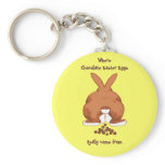 Twisted Easter Bunny Keychains