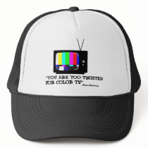 twisted for tv mesh hat