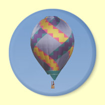 Twisted Hot Air Balloon Magnet magnets
