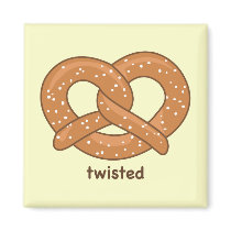 Twisted Refrigerator Magnet
