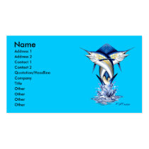Twisted Marlins Business Card by FishTs business cards