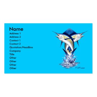 Twisted Marlins Business Card by FishTs