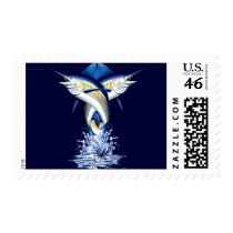 Twisted Marlins postage by FishTsdotcom Twisted Marlins postage