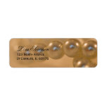 Twisted Pearls Return Address Label