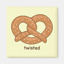 Twisted Refrigerator Magnet