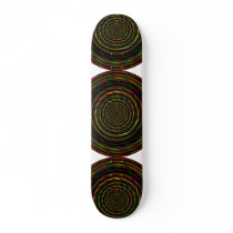 Twisted RGB Wires Skateboard Deck