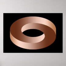 Twisted Ring Illusion Posters