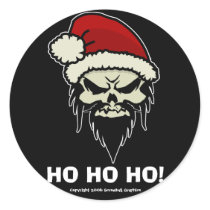 Twisted Santa Stickers by screwballgraphics Twisted Santa Stickers