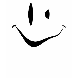 Twisted Smiley Face shirt